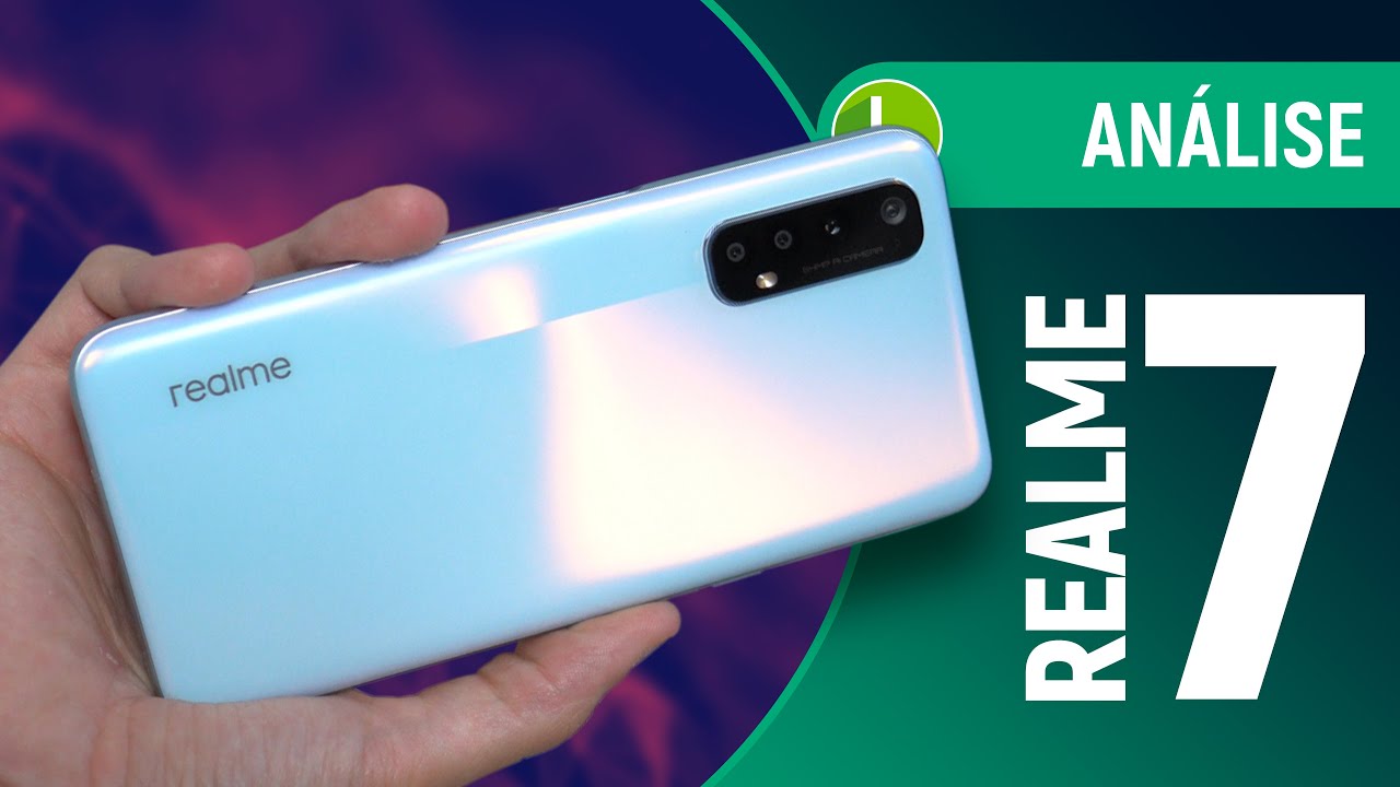 REALME 7: tela de 90Hz e RECARGA RÁPIDA em um BOM CELULAR GAMER | Análise / Review