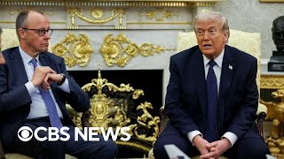 Trump says Israel didn't force his hand in striking Iran during Oval Office meeting
