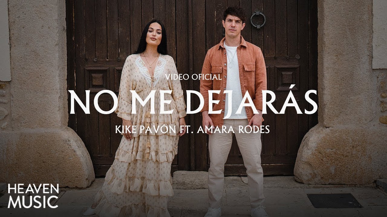 Kike Pavón and Amara Rodes No Me Dejarás music video by Estudio Zoe