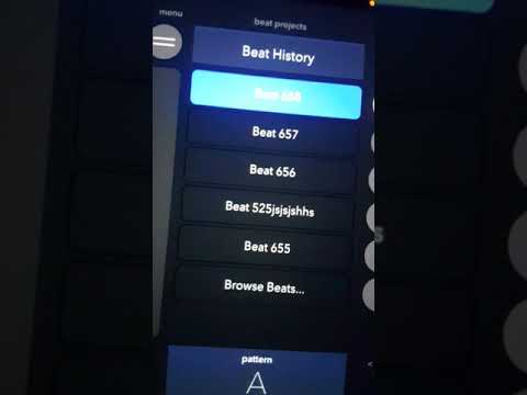 making a beat on finger beat 2021