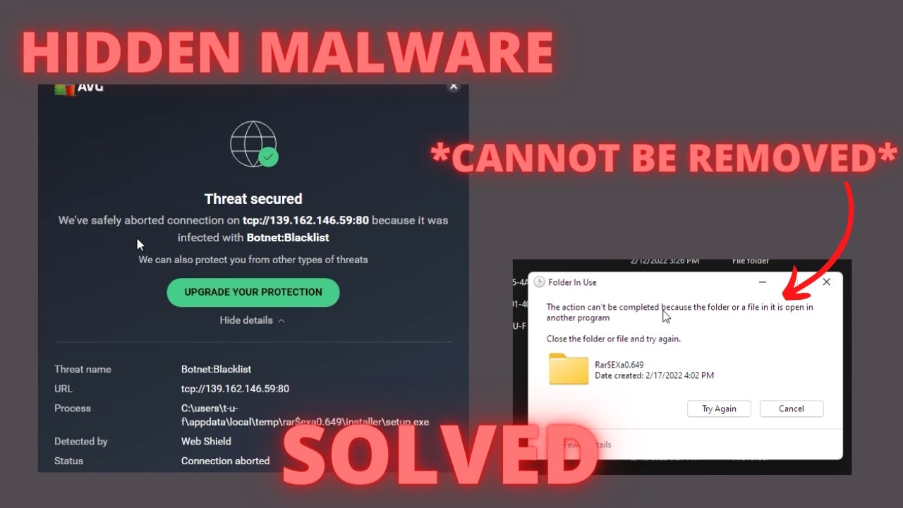 ¿AVG eliminará el malware?