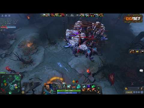 Bulldog clearing a 22 stack of ancients - Dota 2
