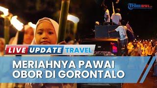Malam Nuzulul Quran, Karang Taruna dari 3 Kabupaten Gorontalo Gelar Pawai Obor Sepanjang 2 Km