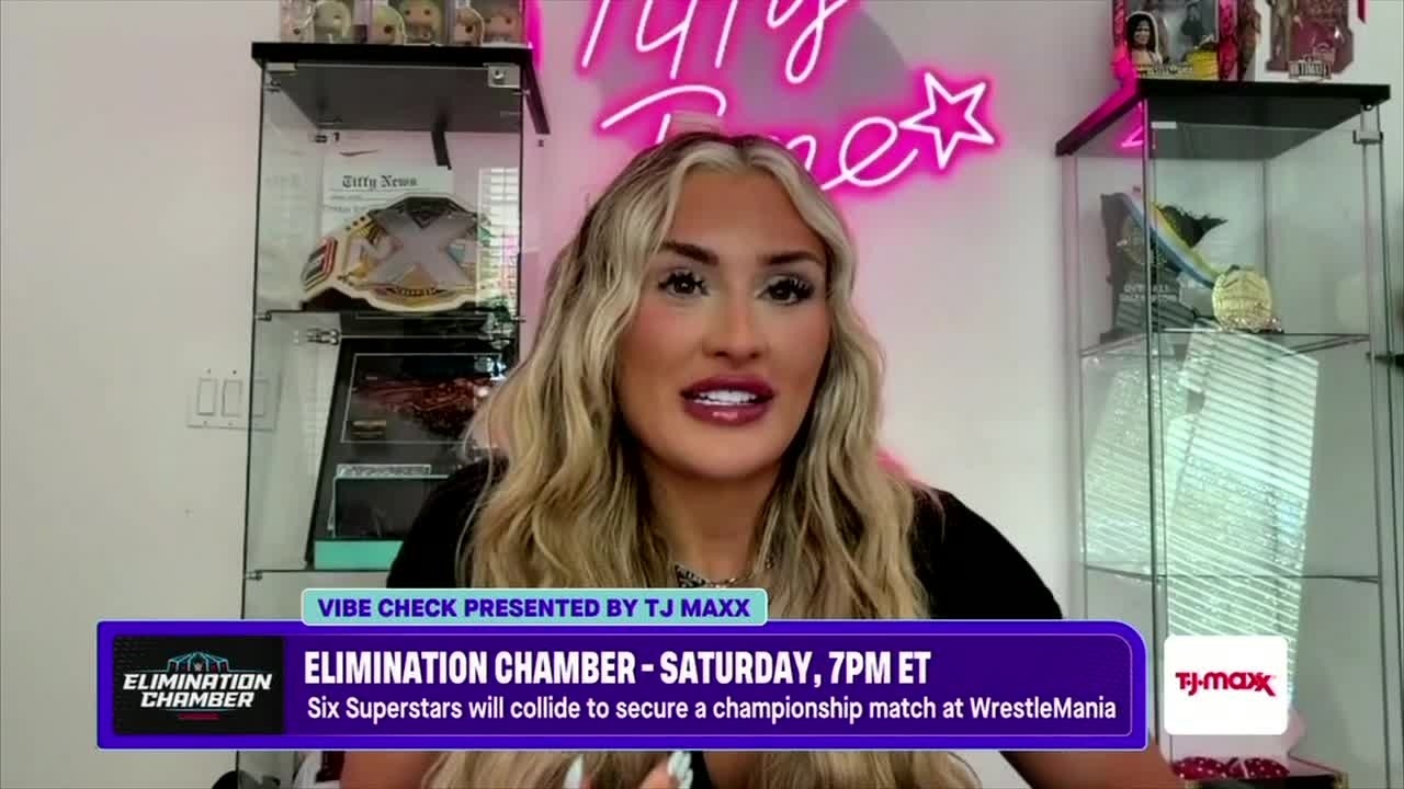 'I WILL WIN!' - Tiffany Stratton says she'll reclaim her title at Elimination Chamber 👀 | Vibe Check