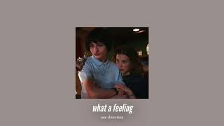 ( slowed down ) what a feeling