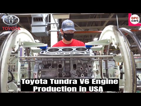 2022 Toyota Tundra V6 engine Production in USA