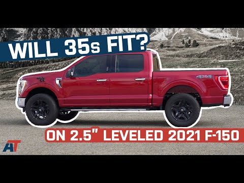 Will 35s Fit On Our 2021 F150 With a 2.5" Leveling Kit? - What's Up With That?