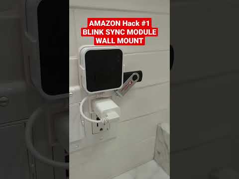 Finally a way to hide the Amazon Blink Cam Sync Module...so easy!