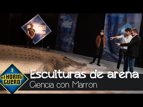 Andoni Bastarrika recrea una auténtica sabana africana ¡con 36 toneladas de arena! - El Hormiguero