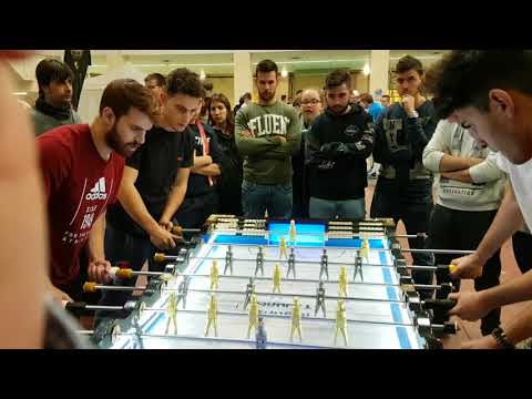 Nacional futbolin f5 c.real 2017Guapos de mahora Peli/Gento contra Salva/Emilio parte 1 Pasar final