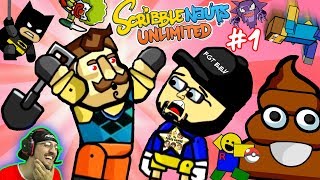 Savage Hello Neighbor Batman Vs Poop Emoji Fgteev Scribblenauts Unlimited W Roblox Minecraft Free Online Games - fgteev roblox zombie rush #2