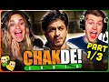 CHAK DE INDIA Movie Reaction Part 1 3 Shah Rukh Khan Vidya Malvade Sagarika Ghatge