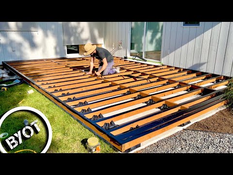 How To Build A Low Profile Deck Patio (Part 1 of 2)