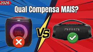 JBL Encore Essential 2 vs AIWA Boombox Plus | Qual Caixa de Som Vale MAIS A PENA em 2026?
