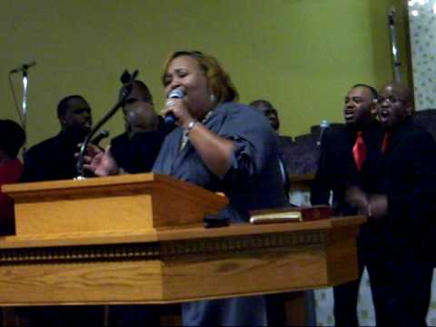 Pastor Rudolph Stanfield with Lisa Carter singing Let the Holy Ghost Move You In Chicago
