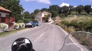 preview picture of video 'Pergola - pilota inesperto su BMW GS1200.mp4'