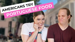 Americans Try Portuguese Food | Food Tour of Lisbon