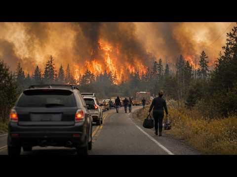 Powerful Storms Sweep Ontario's Wildfire Zone | Nearly 200 Fires at Risk