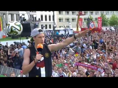 2014 WM Empfang Brandenburger Tor / 2014 World Cup Reception Brandenburg Gate