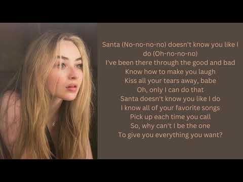 Sabrina Carpenter-聖誕老人不像我這樣瞭解你（歌詞） (Sabrina Carpenter-santa doesn’t know you like i do(Lyrics))
