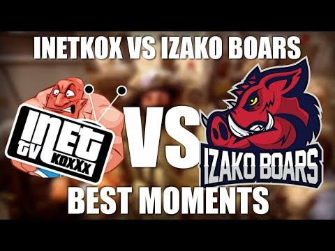 INETKOX VS IZAKO BOARS[PAGO 1 VS 4/EASY VAC SHOT/PAGO ZGUBIŁ SIĘ NA MAPIE/POJEDYNEK NA KOSY]
