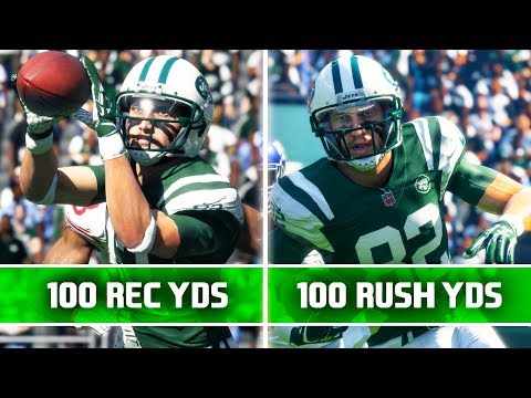 ATTEMPTING A 100 RECEIVING & 100 RUSHING YARD GAME! Madden 18 Brutally Honest WR Career Ep. 22 (S3)