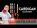 Cardigan - Taylor Swift | Piano accompaniment tutorial