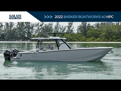 Barker Boatworks 40 High Performance Cat video