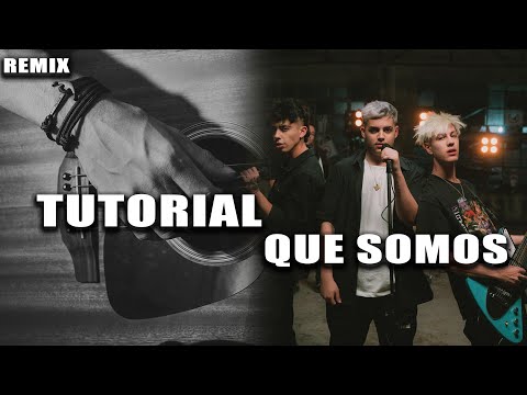 Lautaro López x Luck Ra x Seven Kayne - Que Somos Remix || Tutorial guitarra (Bien explicado)