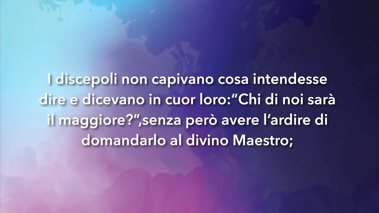 Meditazione Calendario "Parole di Vita" del 14 Ottobre 2019