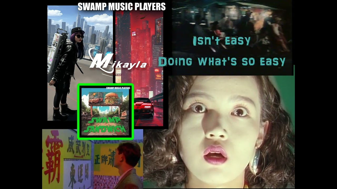 Mikayla featuring Steve Greene (lyric video) , Swamp Music Players