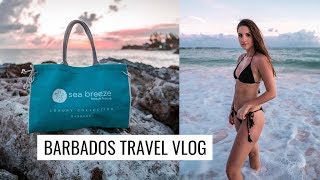 CARIBBEAN TRAVEL VLOG: ARRIVING IN BARBADOS, SEA BREEZE BEACH HOUSE ROOM TOUR! |