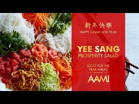 Yee Sang Prosperity Salad | Chinese New Year | Easy Chinese Recipe
