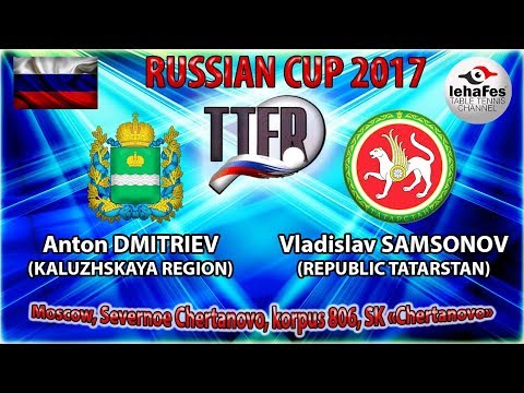 КУБОК РОССИИ-2017 Антон ДМИТРИЕВ (R:1020) - Владислав САМСОНОВ (R:1070)