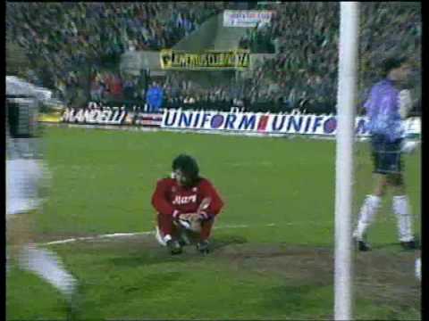 Juventus - Napoli 2-0, coppa uefa 1988-89, quarti andata