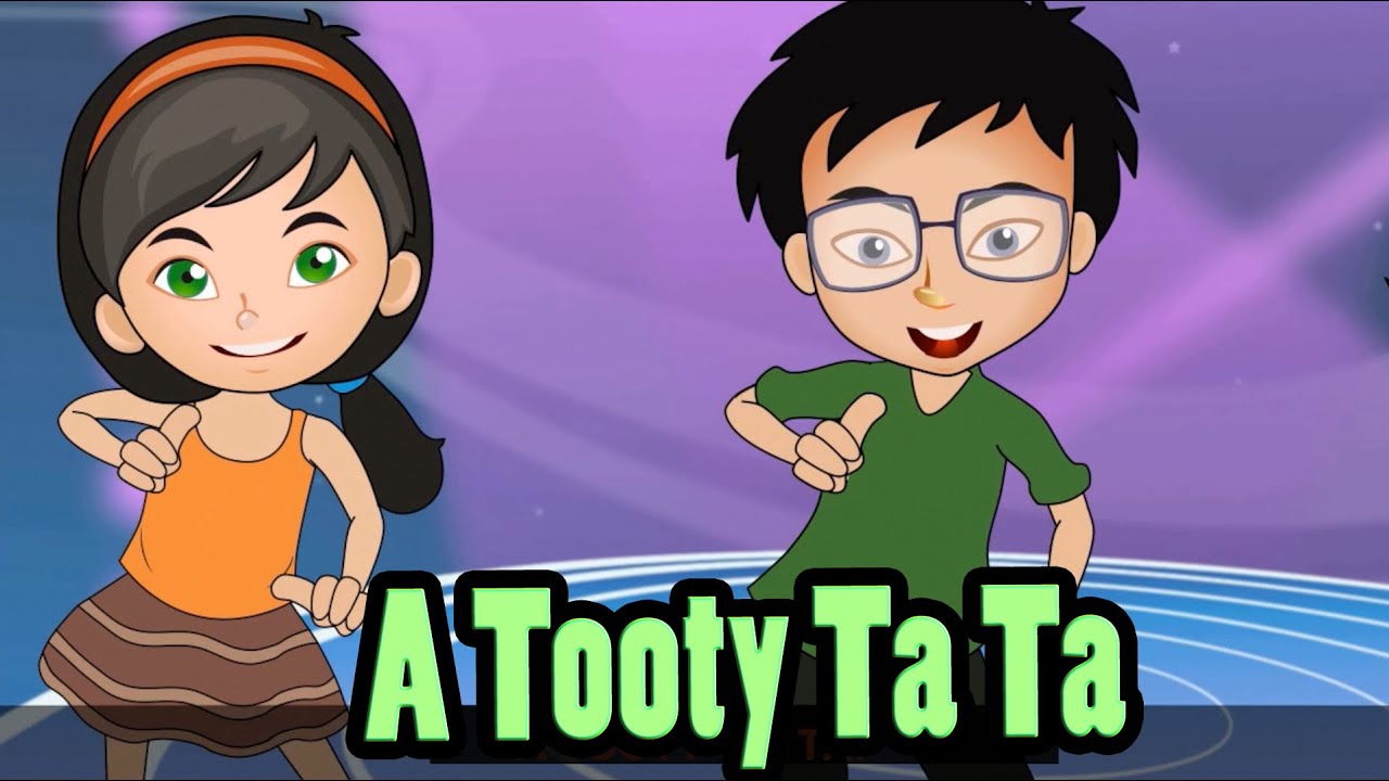 Tooty Ta Song with Lyrics - Popular Kids Group Dance by EFlashApps
