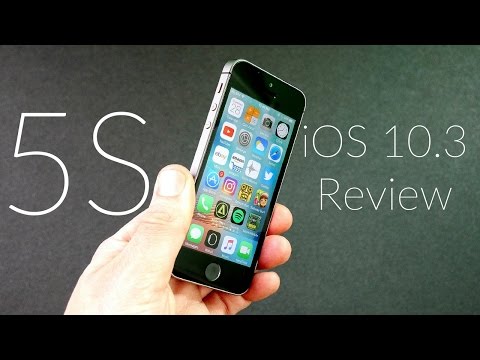 iPhone 5S iOS 10.3 Review!