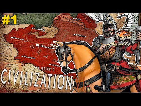 [#1] PIERWSZY raz w Civilization | Polska | Sid Meier's Civilization VI