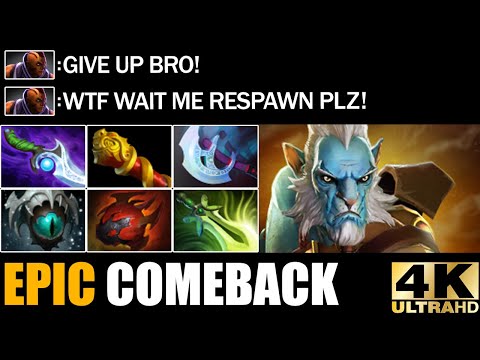 Amazing High Rank Battle Phantom Lancer VS Anti Mage - Epic Hard Game Comeback 7.30 Dota 2