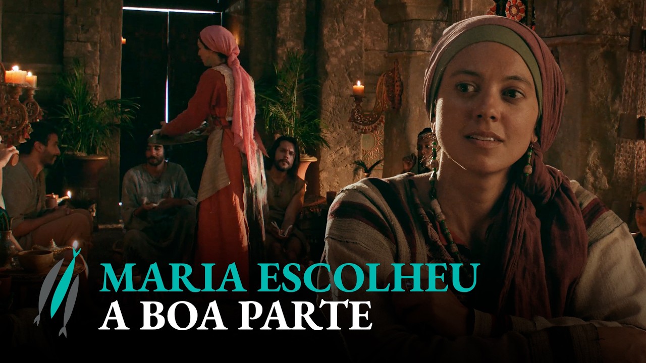 MARIA ESCOLHEU A BOA PARTE (Cena da Temporada 4 de The Chosen)