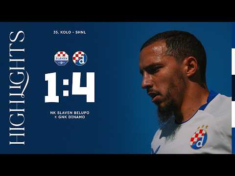 NK Slaven Belupo Koprivnica 1-4 GNK Gradanski Nogometni Klub Dinamo Zagreb