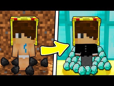 FAKİR NOOB BEBEK ZENGİN OLUYOR! - Minecraft
