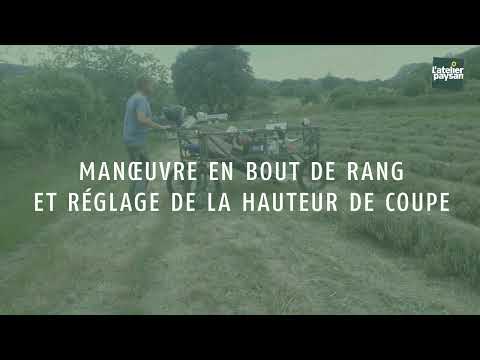 Récolteuse PPAM - Atelier Paysan, juin 2022
