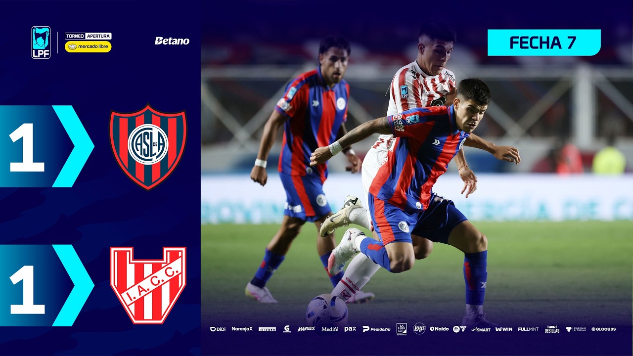 San Lorenzo vs Instituto De Córdoba Highlights