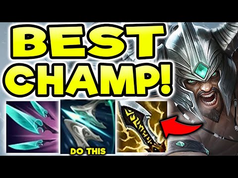 THE MOST BROKEN TOPLANER THIS PATCH (STRONG) - TRYNDAMERE TOP GAMEPLAY! (Season 11 Tryndamere Guide)