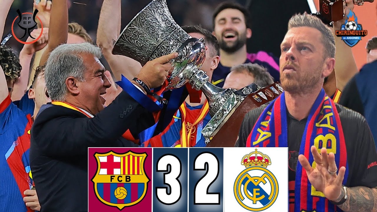 🏆 EL BARÇA TUMBA al MADRID y es SUPERCAMPEÓN | BARÇA 3-2 REAL MADRID | Resumen Chiringuito Inside