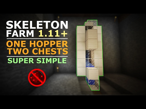 UNBELIEVABLE! WaffleStick's Ultimate Skeleton Loot Farm - No Redstone!