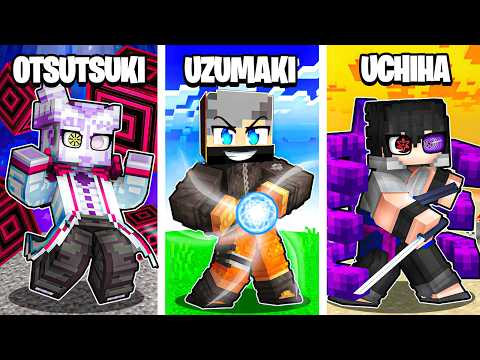 Becoming the MASTER MADARA UCHIHA in Minecraft!