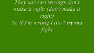  Two Wrongs  Lyrics - Wyclef Jean ft Claudette Ort