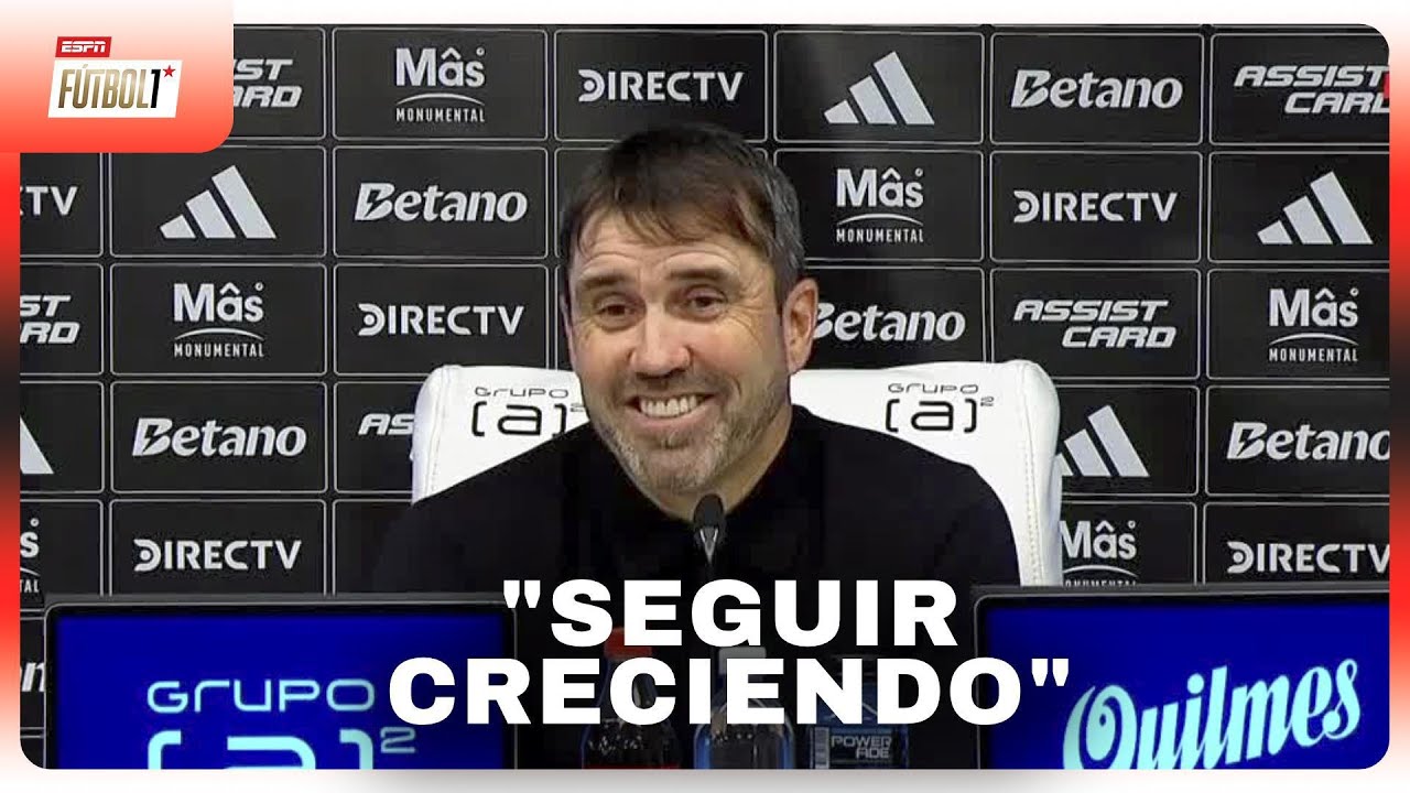 "TENEMOS QUE JUGAR IGUAL DE LOCAL Y VISITANTE": Chacho Coudet tras el triunfo a Racing en el clásico